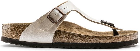 Birkenstock Gizeh BS - sandale pour femme - blanc - taille 42 (EU) 8 (UK)