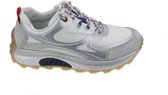 Gabor rollingsoft sensitive 26.916.29 - dames rollende wandelsneaker - zilver - maat 43 (EU) 9 (UK)