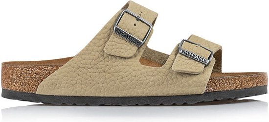 Birkenstock Arizona BS - sandale pour hommes - beige - taille 45 (EU) 10.5 (UK)