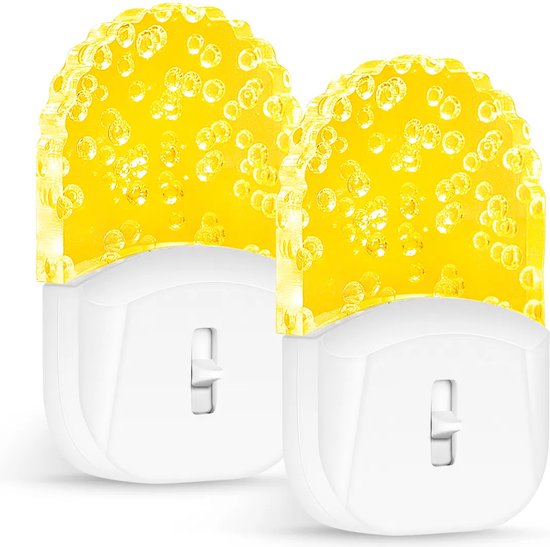 Twenty4seven® Acryl Nachtlampje 2 Stuks - Stopcontact LED - Kinderkamer & Slaapkamer - Nachtlampjes Voor Kinderen, Baby & Volwassenen