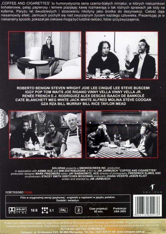 Coffee and Cigarettes [DVD] (Dvd), Roberto Benigni Dvd's bol