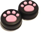 Finnacle - Finnacle - Thump grips - Geschikt voor XBOX/PS4/PS3-Thumb Grips - Grips - 2 stuks - Accessoires geschikt voor PS4/PS5/XBOX - Universeel- - Roze Kattenpootjes