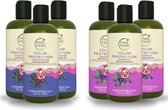 Petal Fresh - Protection des couleurs Grenade et Açai 3x Shampooing + 3x Après-shampooing - 475 ml - Paquet de 6 - Pack économique