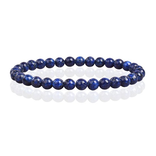 Bracelet Natuursteen Memphis 6mm - Lapis Lazuli