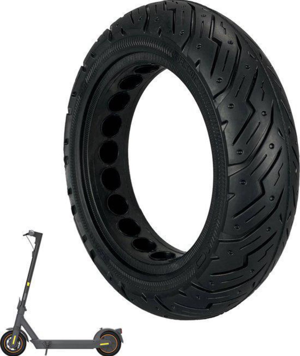 anti lek band voor Segway ninebot G30 MAX I Elektrische step I 10 inch I anti lek band I Solide band I volrubber anti lek band I band voor elektrische step