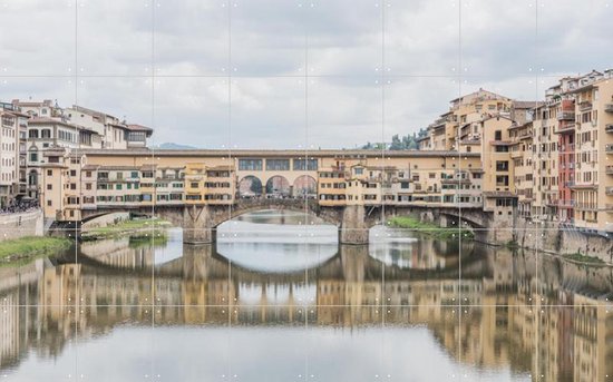 IXXI Ponte Vecchio in Florence - Wanddecoratie - Fotografie