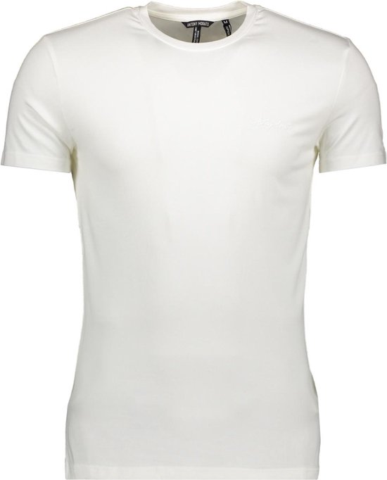 Antony Morato T-shirt Knitwear Mmks02324 Fa120031 1000 Mannen Maat - XXL