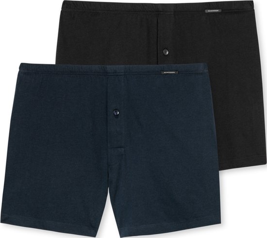 SCHIESSER Boxershorts Multipack boxer (2-pack) - heren boxershorts jersey - Maat: