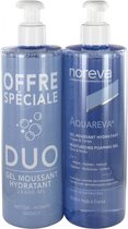 Noreva Aquareva Hydraterende Schuimende Gel Set van 2 x 400 ml