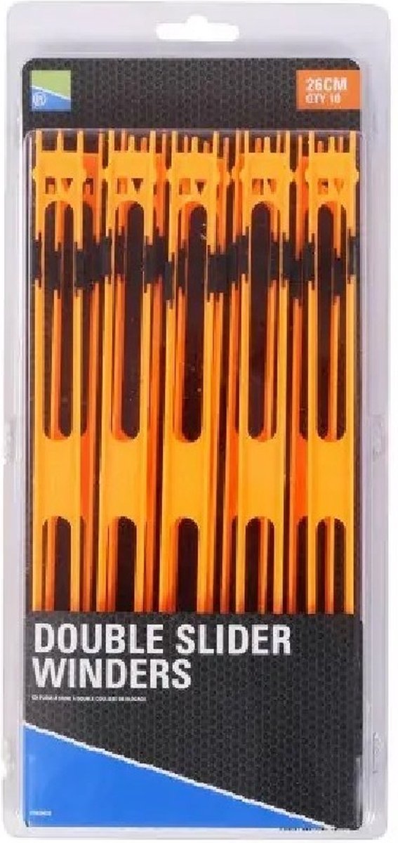 Preston double slider Winders 26cm Orang