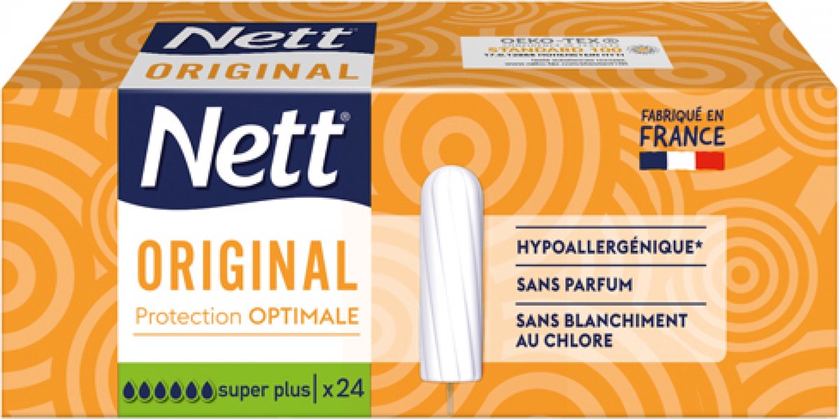 Goedkoopste Nett Original Optimale Bescherming 24 Super Plus Tampons