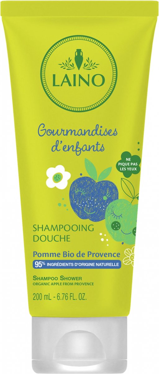 Laino Shampoo Douche Gourmandises D'Enfants Pomme 200 ml