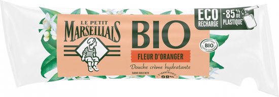 Le Petit Marseillais Sinaasappelbloesem Hydraterende Douchecrème Bio Navulling 250 ml