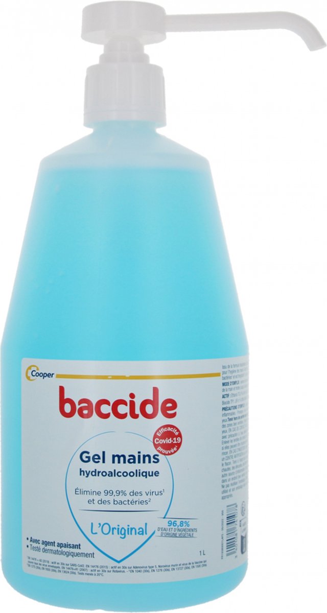 Goedkoopste Baccide No-Rinse Hand Gel 1 L