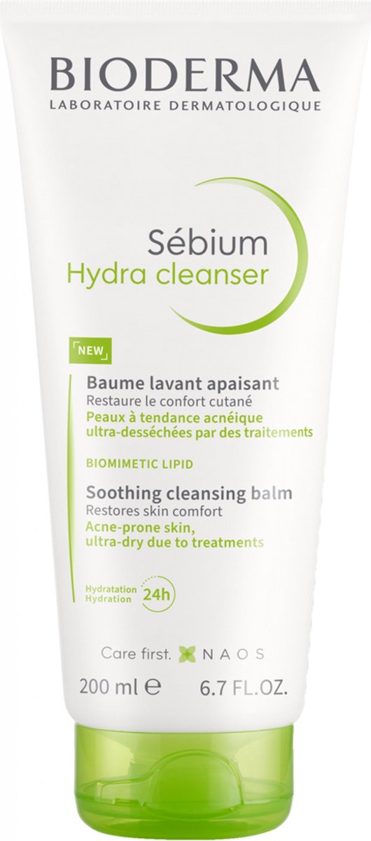 Bioderma Sébium Hydra Cleanser Verzachtende Reinigingsbalsem 200 ml