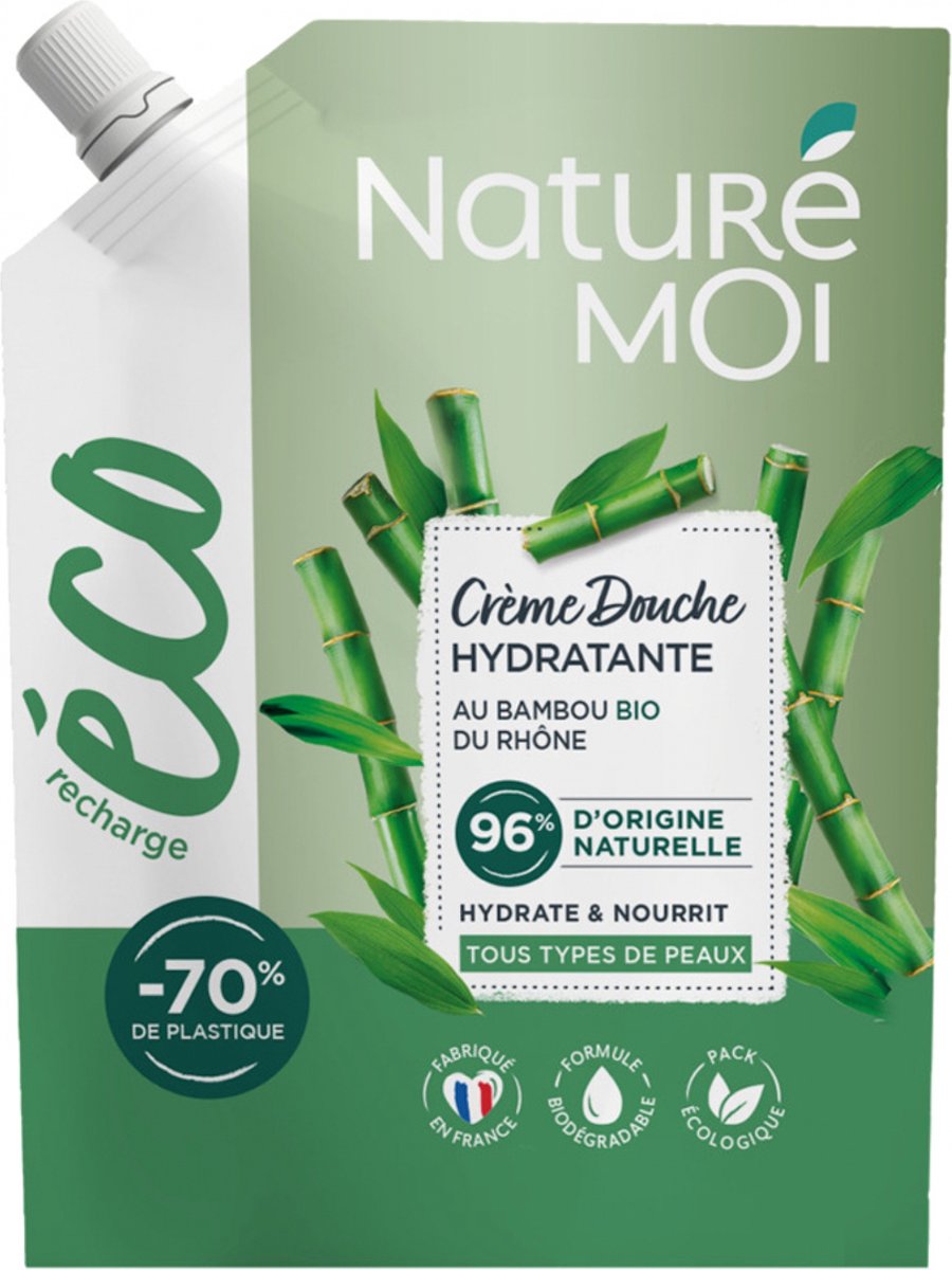 Naturé Moi Hydraterende Douchecrème Bamboe Eco-Refill 500 ml