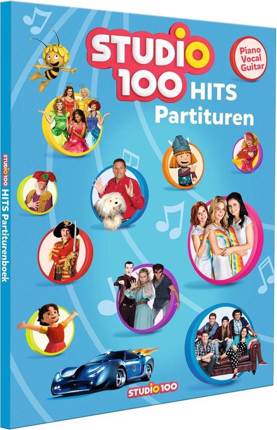 Studio 100 hits – partiturenboek – piano, vocal & guitar
