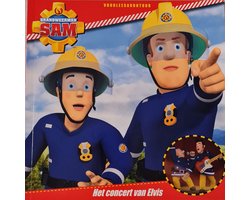 Omslag van Brandweerman Sam - Het concert van Elvis
