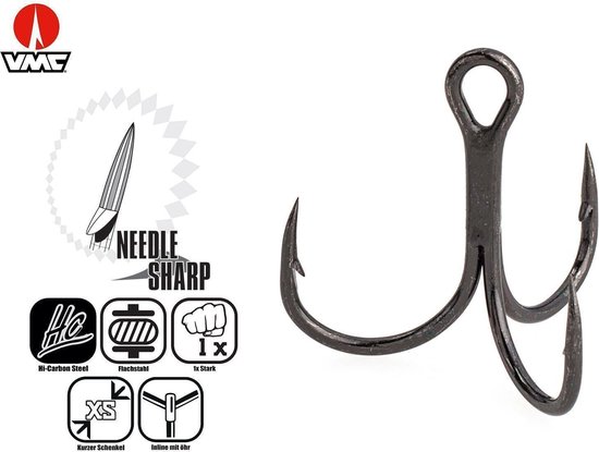 VMC 7548BN Hybrid X-Short Treble 1X Strong Zwart / #8 van VMC — afbeelding 3