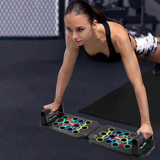 Carte Push Up 12-en-1 avec supports Push Up VIRTUFIT | Decathlon