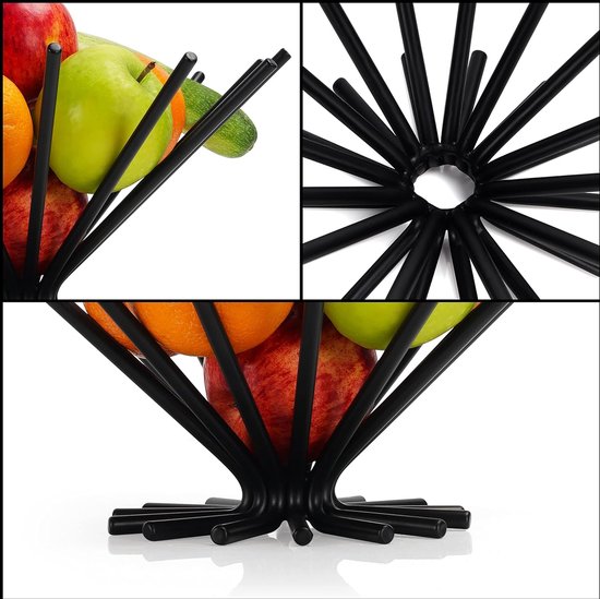 2-laags Fruitschaal Goud Elegante Decoratieve Multifunctionele Cupcake- standaard met Grote Capaciteit voor Thuisfeesten, Professionele Accessoires