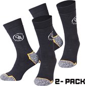 Premium Werksokken - Badstof Kwaliteit - Heren 2-paar - Maat 39-42 - Thermo Werksokken - Zacht & Warme sokken