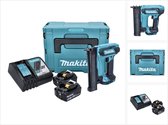 Makita DFN 350 RGJ accu staande spijkermachine 18 V 15 - 35 mm + 2x accu 6.0 Ah + lader + Makpac