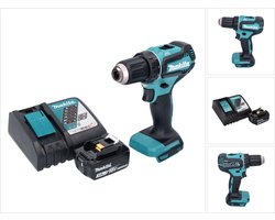 Makita DDF 485 RF1 accuboormachine 18 V 50 Nm borstelloos + 1x accu 3,0 Ah + oplader