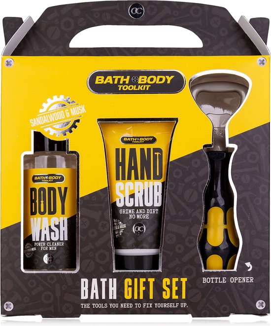 BATH + BODY TOOLKIT badset in giftbox