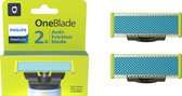 Philips OneBlade Anti-Frictie Blade - QP225/50 - Vervangmesjes - 2 stuks
