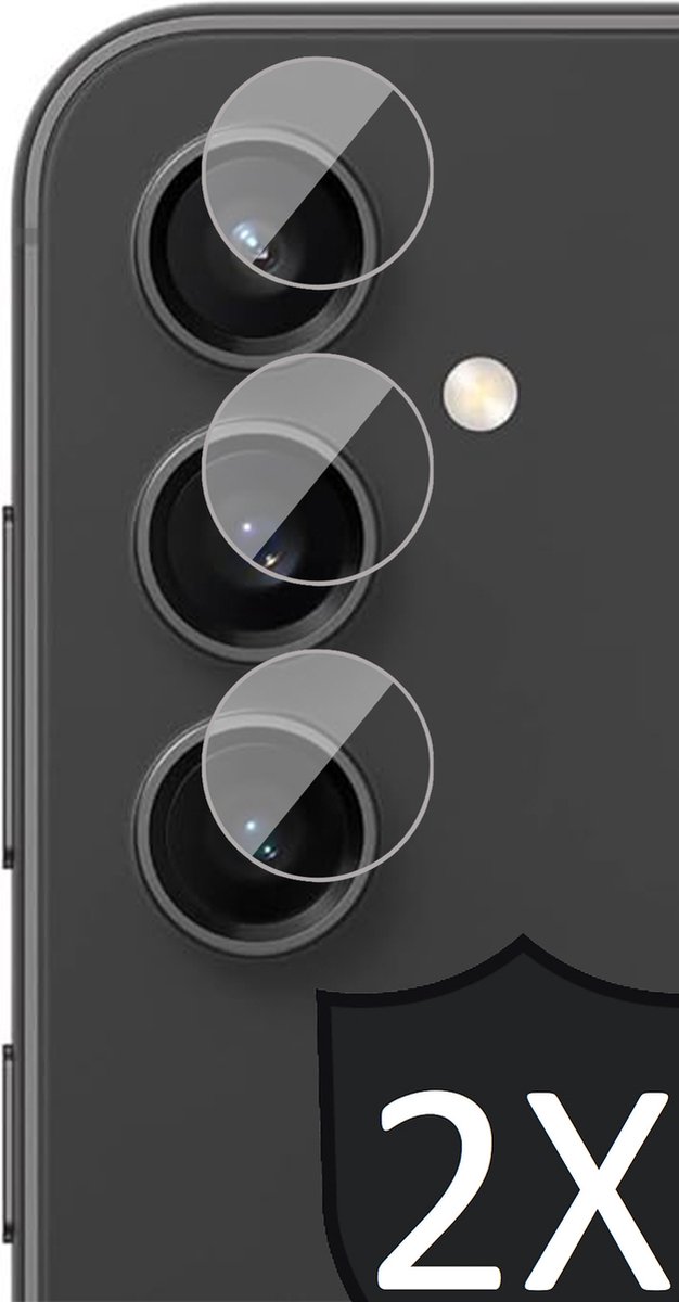 Camera Screenprotector geschikt voor Samsung Galaxy A05s - 2x Glas Screen Protector
