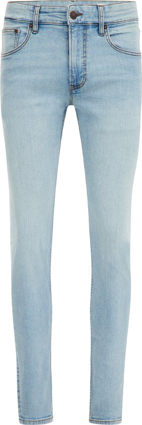 WE Fashion Heren skinny fit jeans met medium stretch