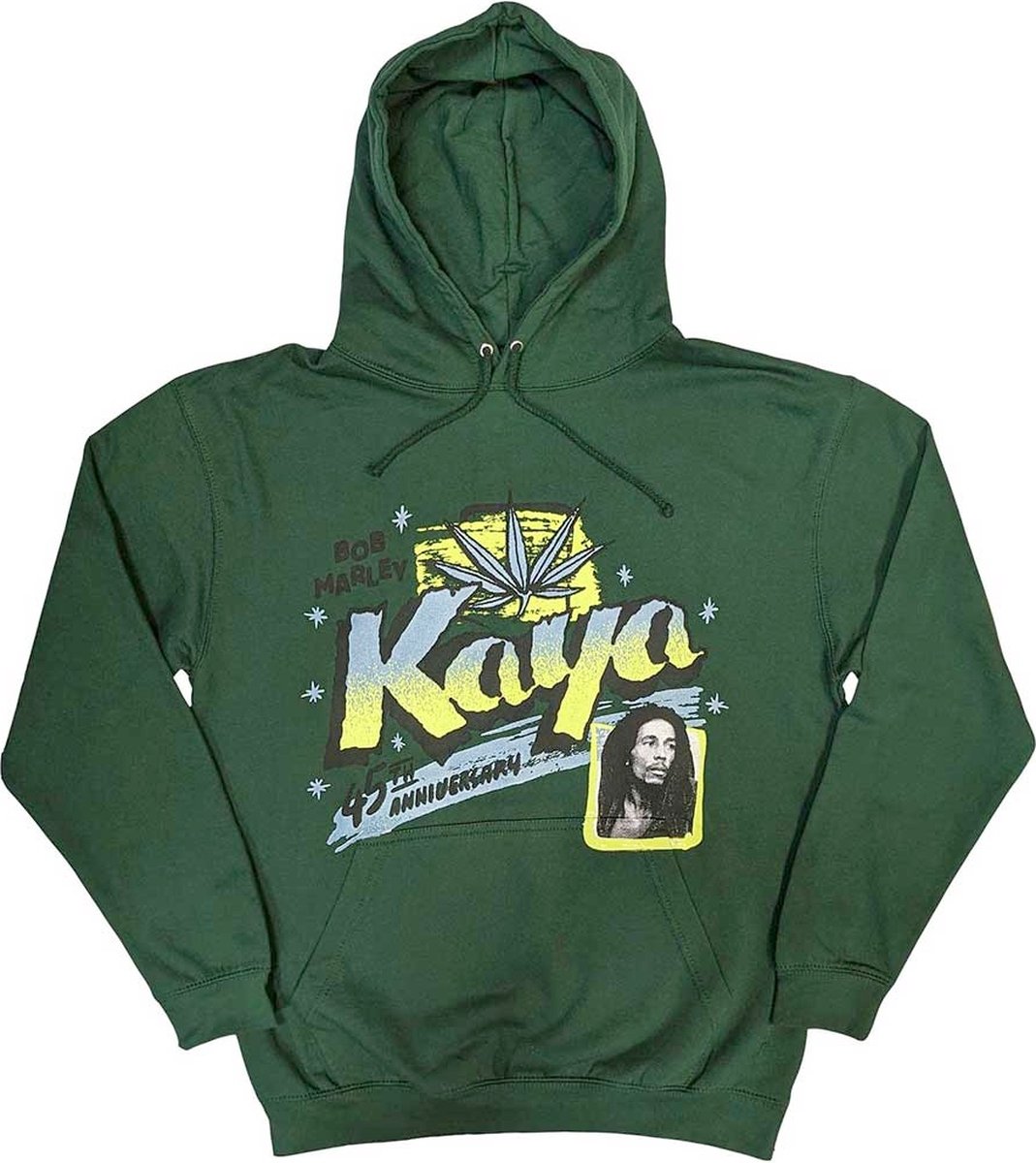 Bob Marley - Kaya Hoodie/trui - M - Groen