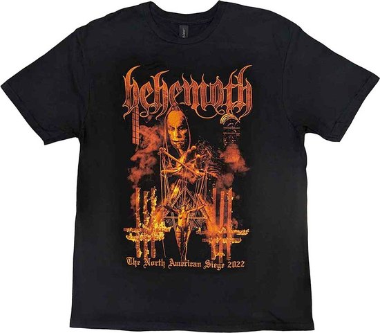 Behemoth - North American Tour '22 Puppet Master Heren T-shirt - L - Zwart