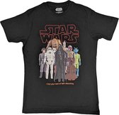 Disney Star Wars - Empire Toy Figures Heren T-shirt - S - Zwart