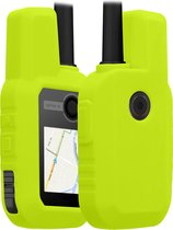 kwmobile Hoesje geschikt voor Garmin Alpha 10 - Beschermhoes voor handheld GPS - Back cover in neon geel