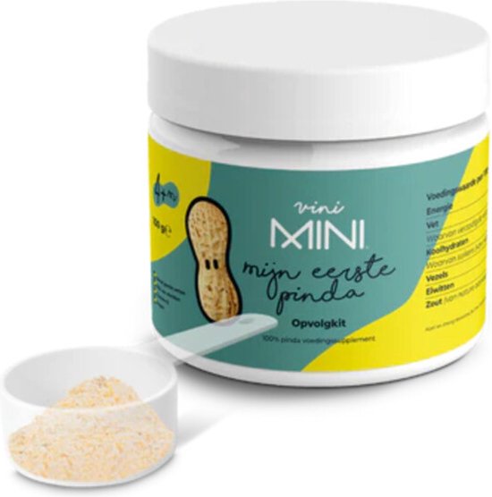 Foto: Vini mini pinda opvolgkit babyvoeding 4 mnd 100g