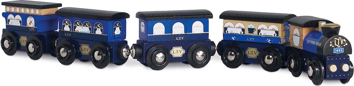 Speelgoed Van LTV - Schemertrein (Blauw)