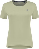 Rogelli Core Sportshirt Dames - Korte Mouwen - Hardloopshirt - Taupe Maat L