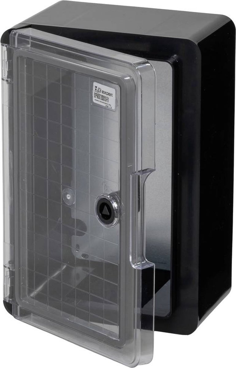 Image of Boxexpert BXPPABSBT200300130-F01 Installatiebehuizing 130 x 200 x 300 ABS kunststof Zwart 1 stuk(s)