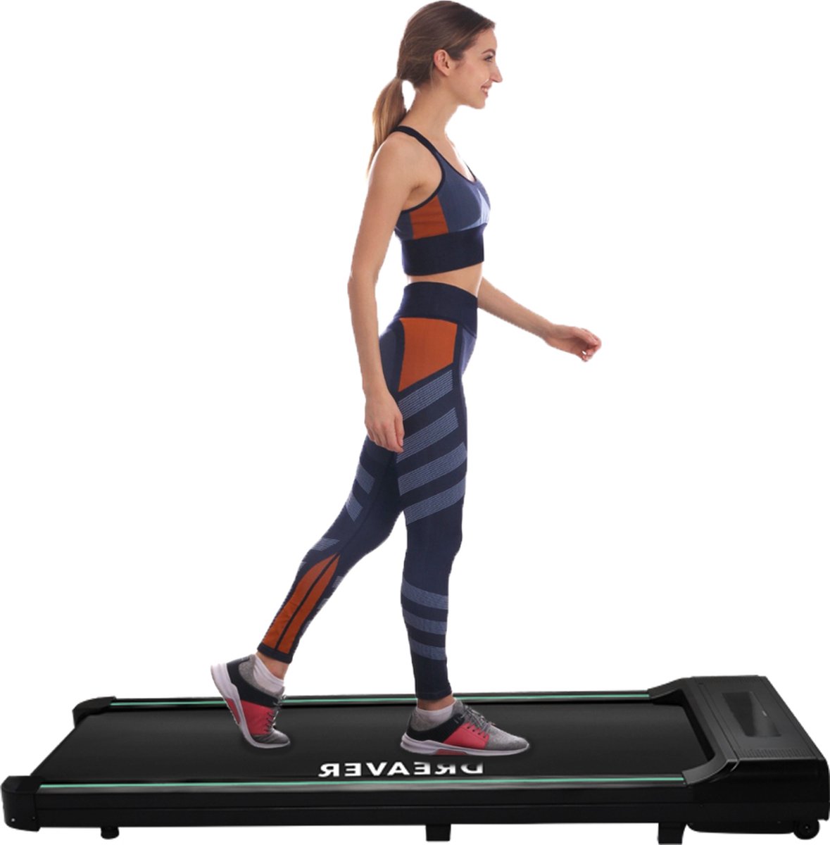 Afbeelding 3 van Dreaver S340-P Loopband - 1-6km/u - Wandelband - Walking Pad - Opvouwbare Loopband - Walkingpad - Treadmill - Loopband Elektrisch