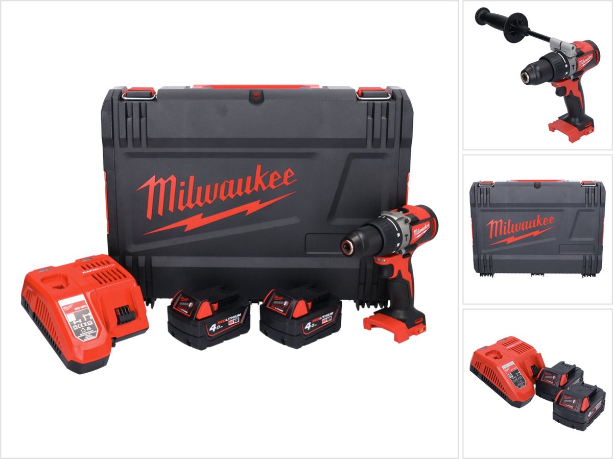 Test, avis et prix : Perceuse-visseuse sans fil Milwaukee M18 FDD3-0X