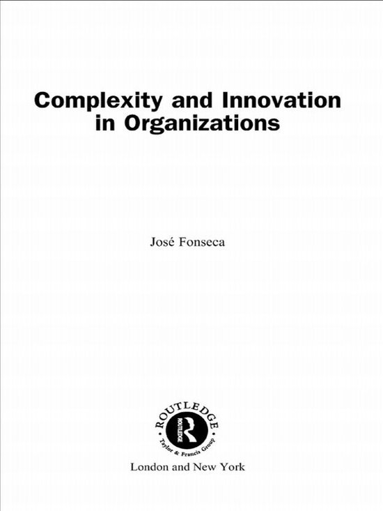 Complexity and Emergence in Organizations - Complexity and I ... - cover