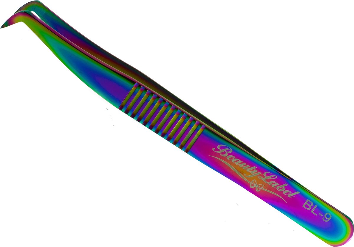 Goedkoopste Beauty Label Pincet BL-9 - Volume Tweezer - Multicolor