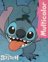 Disney Stitch - multicolor - kleurboek - 17 kleurplaten met voorbeelden - knutselen