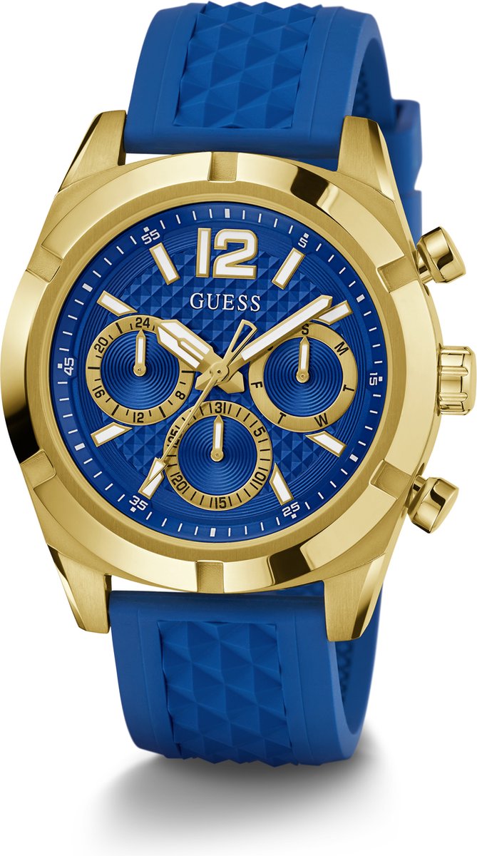 Guess Watches GW0729G1 Horloge Goud Blauw