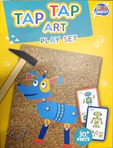 Hamertje Tik Speelset 30-delig - Tap Tap Art Play Set - Hamertje tik voor jongens