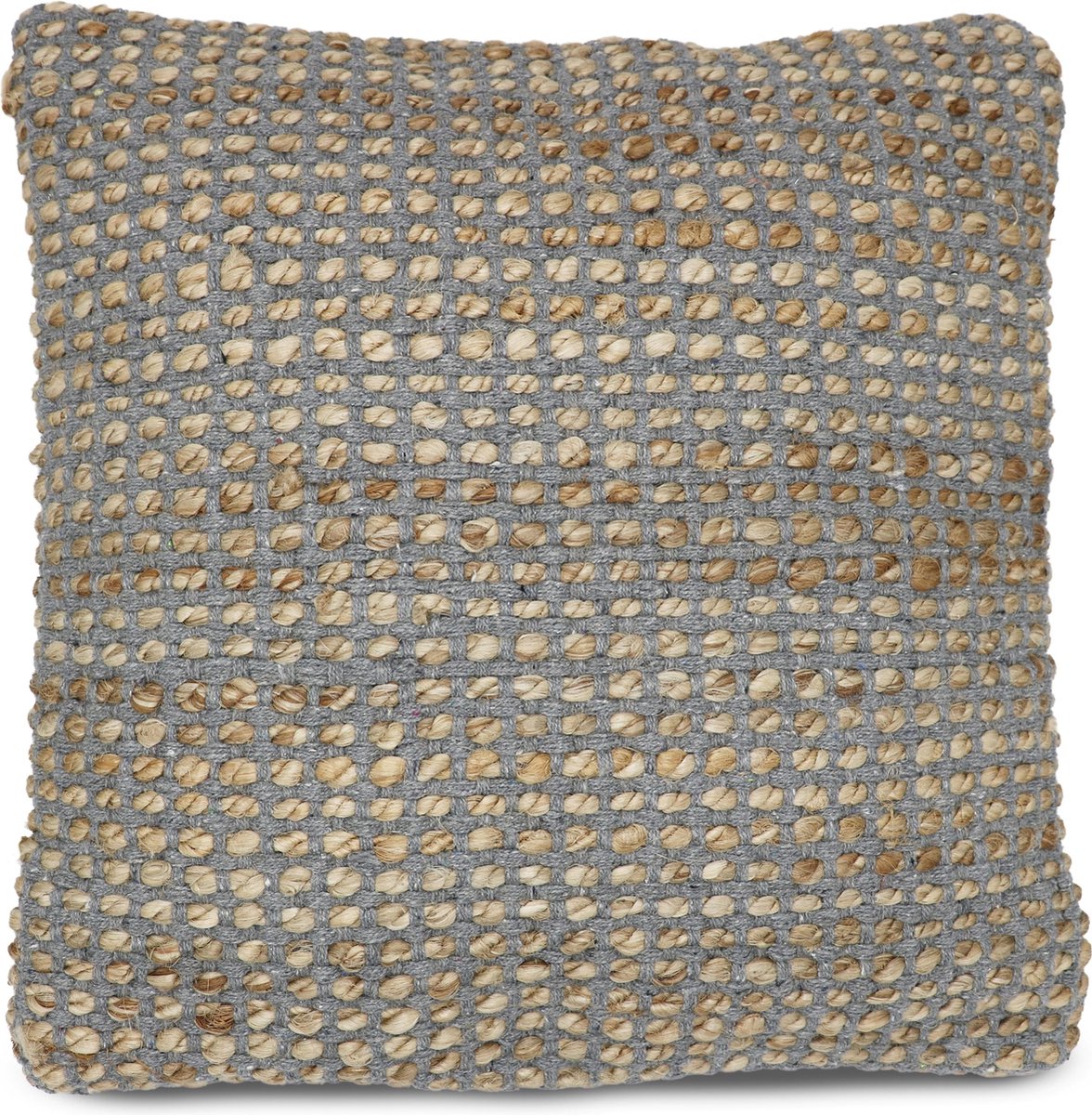 Sizo Handmade Kussen Bombay 45 x 45 cm - Grey