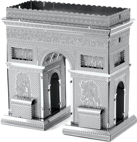 Piececool Sagrada Familia 3D-puzzel, metalen architectuur, 3D-puzzel voor 340 roestvrij staal, volledig metaal, 1:1 herstel, verjaardagscadeau, modelbouwset voor volwassenen, 450 delen
