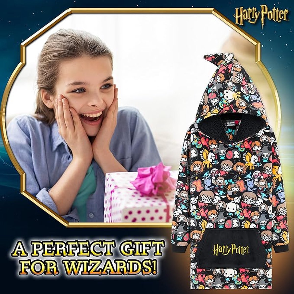 Luxe knuffeltrui hoodiedeken